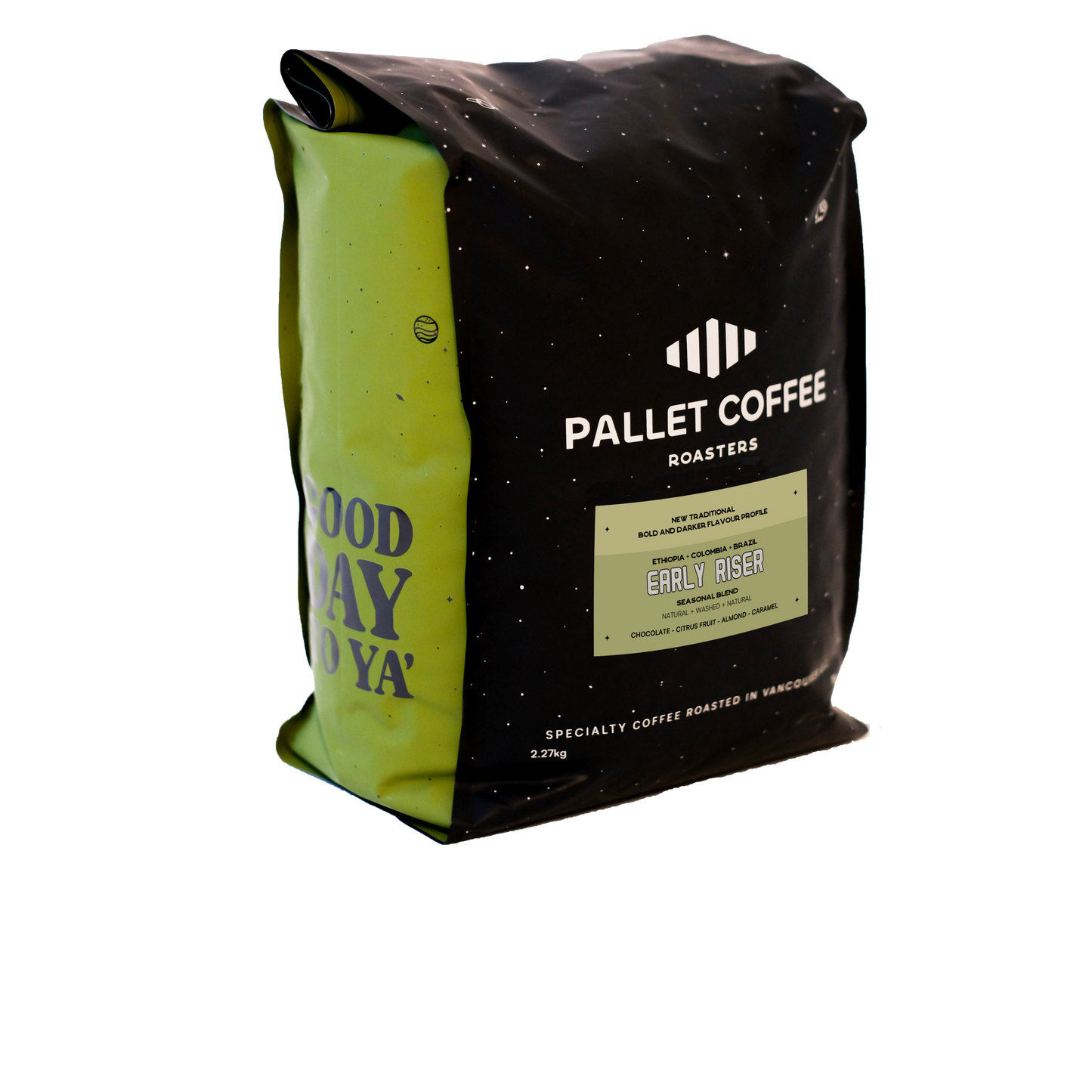 
                  
                    Early Riser - Seasonal Blend: Ethiopia + Colombia + Brazil
                  
                