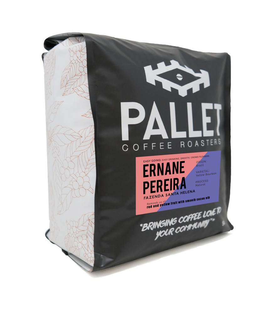 
                  
                    Brazil - Ernane Pereira - Fazenda Santa Helena - Yellow Bourbon - Natural
                  
                